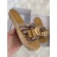 Dior Oblique CD Bow Canvas Espadrilles Slipper Sandals Brown 2020