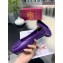 Tory Burch Minnie Travel Ballet Flats in Soft Napa Leather Purple