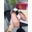 Tory Burch Minnie Travel Ballet Flats in Soft Napa Leather Nude Pink