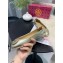 Tory Burch Minnie Travel Ballet Flats in Soft Napa Leather Gold
