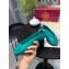 Tory Burch Minnie Travel Ballet Flats in Soft Napa Leather Lake Green