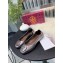 Tory Burch Minnie Travel Ballet Flats in Soft Napa Leather Crinkled Gun Color