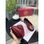 Tory Burch Minnie Travel Ballet Flats in Soft Quilted Napa Leather Burgundy