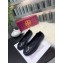 Tory Burch Minnie Travel Ballet Flats in Soft Quilted Napa Leather Black