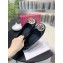 Tory Burch Minnie Travel Ballet Flats in Soft Quilted Napa Leather Black/Gold
