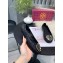 Tory Burch Minnie Travel Ballet Flats in Soft Quilted Napa Leather Black/Gold