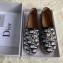 Dior Crystal Logo Oblique Canvas Espadrilles White 2020