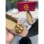 Tory Burch Chelsea Patent Cap-Toe Ballet Flats Pink