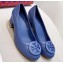 Tory Burch Heel 5cm Minnie Pumps Blue