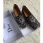 Dior Crystal Logo Oblique Canvas Espadrilles Black 2020