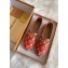 Louis Vuitton Monogram Chain LV Twist Espadrilles Red 2020