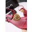 Dolce & Gabbana Nappa Leather Devotion Flip Flops Sandals Red 2020