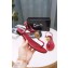 Dolce & Gabbana Nappa Leather Devotion Flip Flops Sandals Red 2020