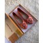 Louis Vuitton Monogram LV Square Espadrilles Red 2020
