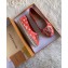 Louis Vuitton Monogram LV Square Espadrilles Red 2020