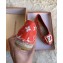 Louis Vuitton Monogram LV Square Espadrilles Red 2020