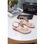 Dolce & Gabbana Nappa Leather Devotion Flip Flops Sandals Nude Pink 2020