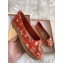 Louis Vuitton Monogram LV Circle Espadrilles Red 2020