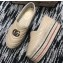 Gucci Leather Platform Espadrilles Nude With Double G 2020