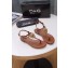 Dolce & Gabbana Nappa Leather Devotion Flip Flops Sandals Brown 2020