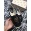 Gucci Leather Platform Espadrilles Black With Double G 2020