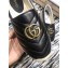 Gucci Leather Platform Espadrilles Black With Double G 2020