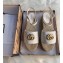 Gucci Leather Platform 5.5cm Espadrilles Sandals White With Double G 2020