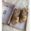 Gucci Leather Platform 5.5cm Espadrilles Sandals Nude With Double G 2020