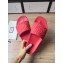 Gucci Matelassé Quilted GG Rubber Slide Sandals Red 2020