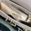 Prada Diagramme Leather Shoulder Bag 1BD217 Nude 2020