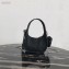 Prada Re-Edition 1995 Nylon Mini Hobo Bag 1BC114 Black 2020