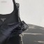 Prada Re-Edition 1995 Nylon Mini Hobo Bag 1BC114 Black 2020
