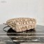 Prada Embossed Nylon Tote Bag 1BG321 Beige 2020