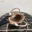Prada Embossed Nylon Tote Bag 1BG321 Beige 2020
