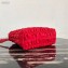 Prada Embossed Nylon Tote Bag 1BG321 Red 2020