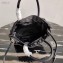 Prada Embossed Nylon Tote Bag 1BG321 Black 2020