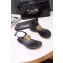 Dolce & Gabbana Nappa Leather Devotion Flip Flops Sandals Black 2020