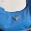 Prada Re-Edition 1995 Nylon Mini Hobo Bag 1BC114 Blue 2020