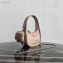 Prada Re-Edition 1995 Nylon Mini Hobo Bag 1BC114 Beige 2020