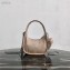 Prada Re-Edition 1995 Nylon Mini Hobo Bag 1BC114 Beige 2020