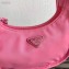 Prada Re-Edition 1995 Nylon Mini Hobo Bag 1BC114 Pink 2020