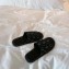 Louis Vuitton Monogram-embroidered Satin Homey Flat Mules Black 2020