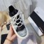 Chanel CC Logo Sneakers Black/White 2020
