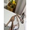 Louis Vuitton Heel 10cm Melody Sandals Suede Camel 2020