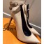 Louis Vuitton Heel 10cm Call Back Pumps Patent Nude 2020