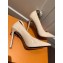 Louis Vuitton Heel 10cm Call Back Pumps Patent Nude 2020