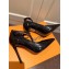 Louis Vuitton Heel 10cm Call Back Pumps Patent Black 2020