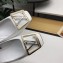 Louis Vuitton Heel 5.5cm Square LV Initials Madeleine Slingback Pumps Patent White 2020