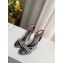Louis Vuitton Heel 10cm Crystals Call Back Sandals Suede Camel 2020