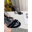 Louis Vuitton Heel 10cm Melody Sandals Suede Black 2020